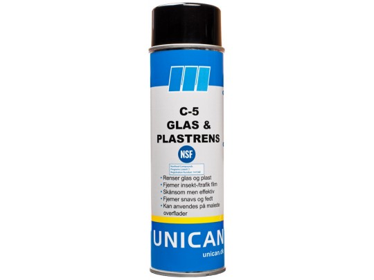 Unican glass- og plastrensespray