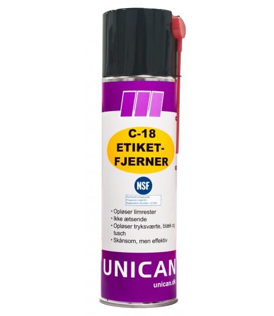 Unican Etikettfjerner