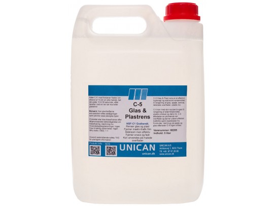 Unican glass- og plastrens
