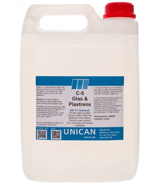 Unican glass- og plastrens